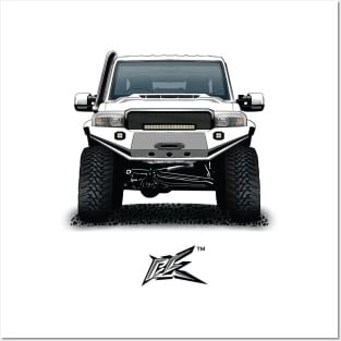 toyota lc79 lifted truck Posters and Art